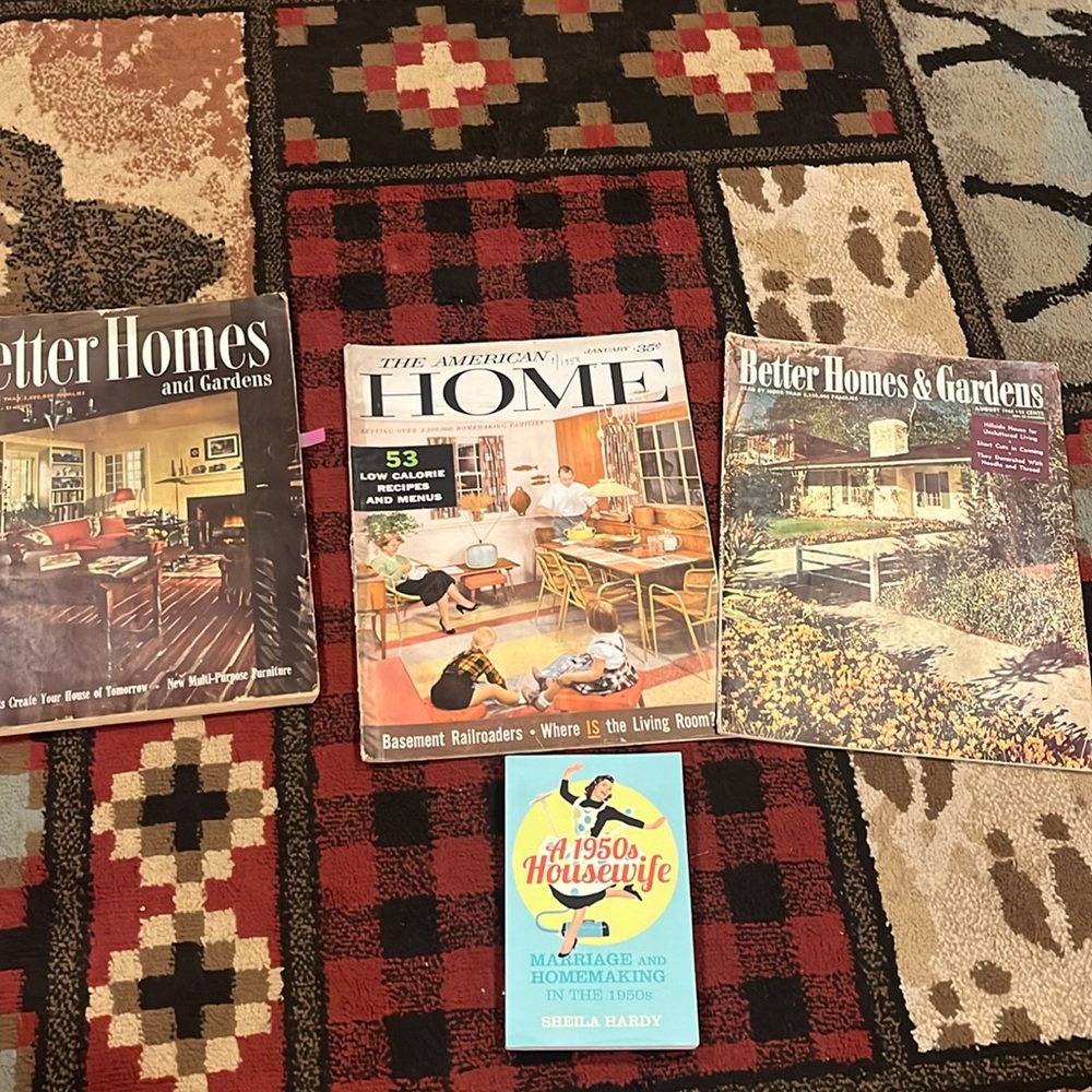 Vintage magazines better homes and gardens
